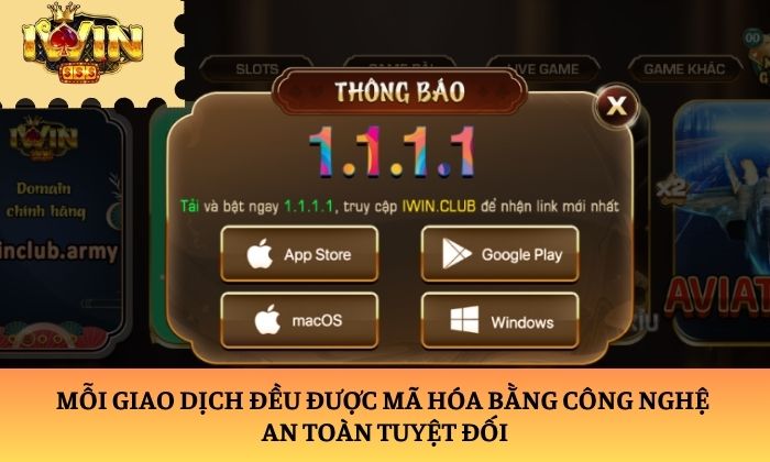 Mỗi giao dịch đều được mã hóa bằng công nghệ an toàn tuyệt đối