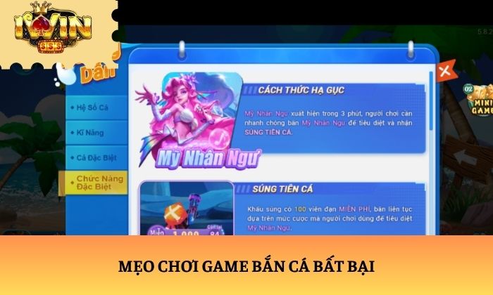 Mẹo chơi game bắn cá bất bại