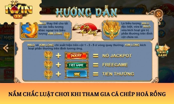 Nắm chắc luật chơi khi tham gia Cá Chép Hoá Rồng
